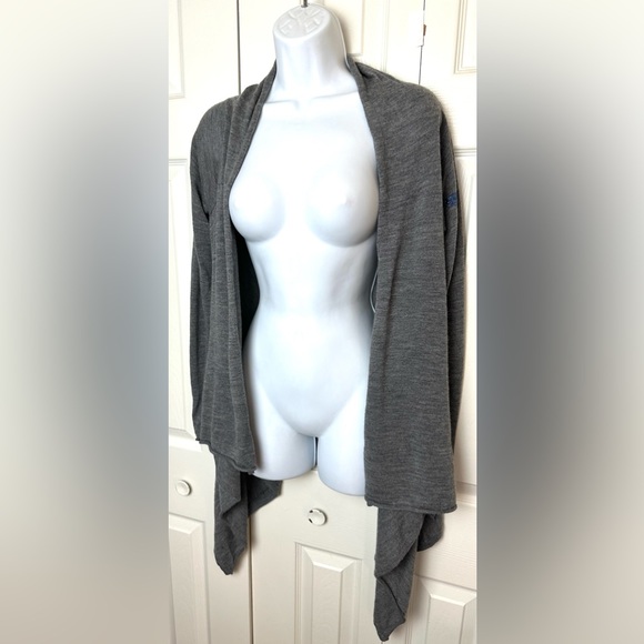 ZADIG & VOLTAIRE 100% Merino Wool Cardigan Sweater Embellished Wings Studded Ana - Picture 6 of 14